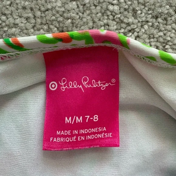 Lilly Pulitzer for Target Yellow and Green One Piece Swimsuit - Picture 3 of 3